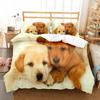 3D Dogs / Bear//Cats/ Bed Cover Set Bedding Children Housse De CouetteTwin Full Queen King Bedroom Beddings Sets Cover 2-3 Pcs