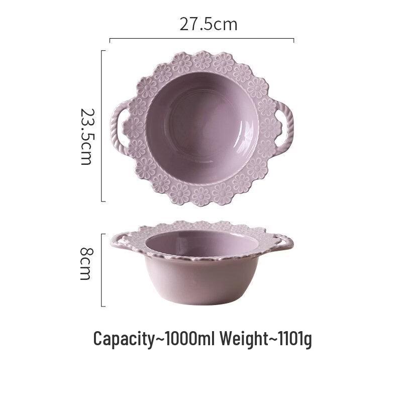 

Abay Ceramic Double-Ear Bowl