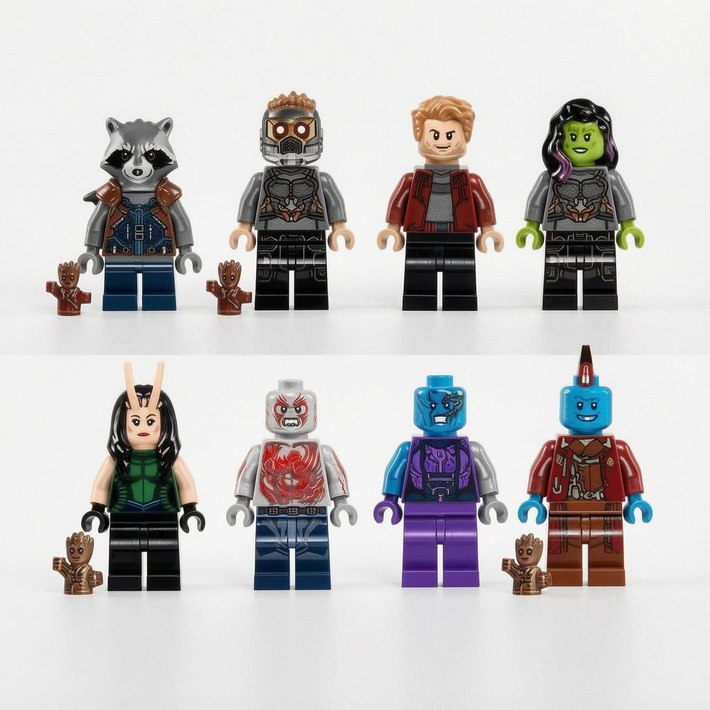 Guardians Of The Galaxy 2 Bausteine Spielzeug mit DIY-Montage für kreatives Kinderspiel