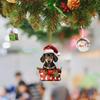 Hanging Pendant Car Xmas Tree Ornament Dog Ornaments Hanging Dog Hanging Pendant For Pet Lovers Christmas Seasonal Display