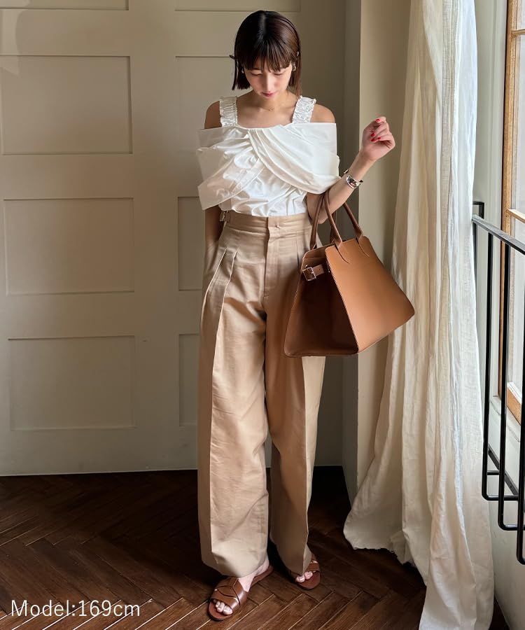 DONOBAN Damen A4 Tragetasche, Groß, Stylische Boston Tasche, Kamel