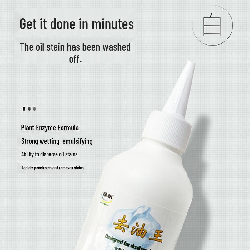 No-Rinse King Degreaser: Stain Remover for White Clothes & Oil Stains