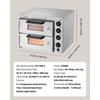VEVOR Commercial Countertop Pizza Oven Electric Pizza Oven for 35.6 cm Pizza Indoor
