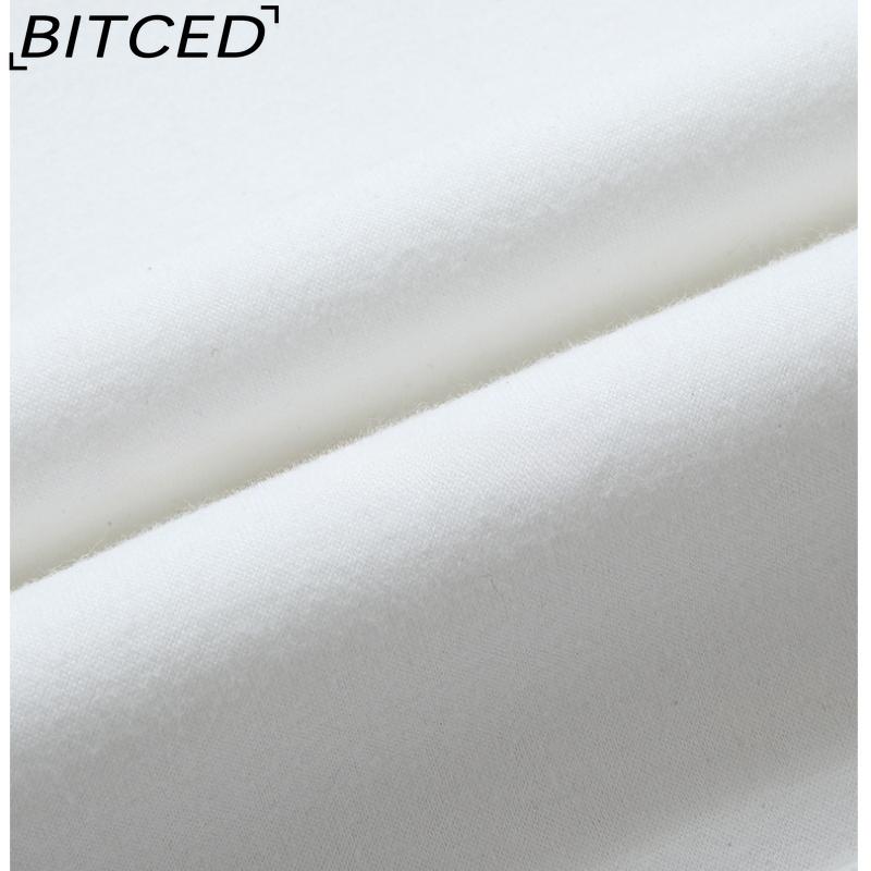 BITCED Autumn and Winter Hooded Sweatshirt Men's Hooded Warm Padded Thickened Pullover Loose Large Size Hoodie