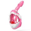 Mască de Snorkel Reglabilă Full Dry 180 Grade Impermeabilă Anti-Aburire Ochelari de Scufundare Liberă Mască Completă pentru Față pentru Echipament de Înot