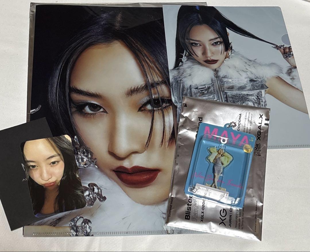 

[USED] XG Maya trading card file acrylic key chain