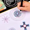 22 Pieces Spirograph Drawing Set Creative Deluxe Drawing Kit