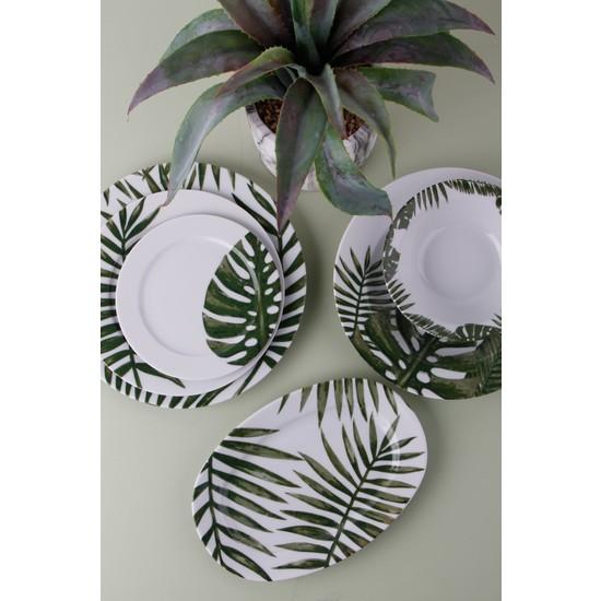 

Столовая посуда Porland из 32 предметов растительного происхождения на 6 персон