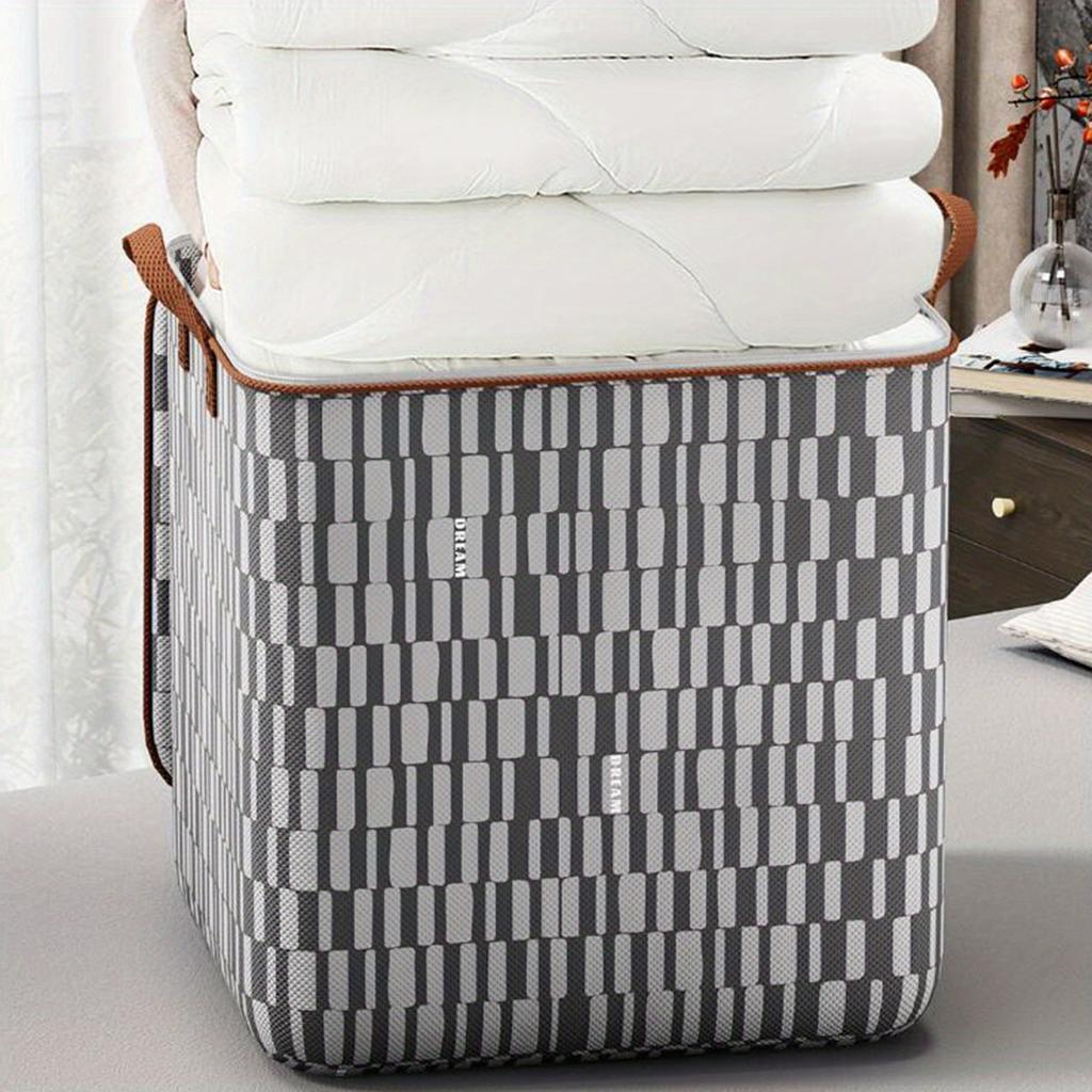 1 Stück Verpackungsbox mit großer Kapazität, Umzugstaschen, Gepäcktaschen, Aufbewahrungstasche für Heimdecken und Kleidung, Schrankorganizer