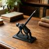 Ninja Pen Holder Unique Holder, 3D Printed Plastic Pencil Organizer, Funny Stand for Desk Creative Office Stationery Storage Stand, Pens Markers