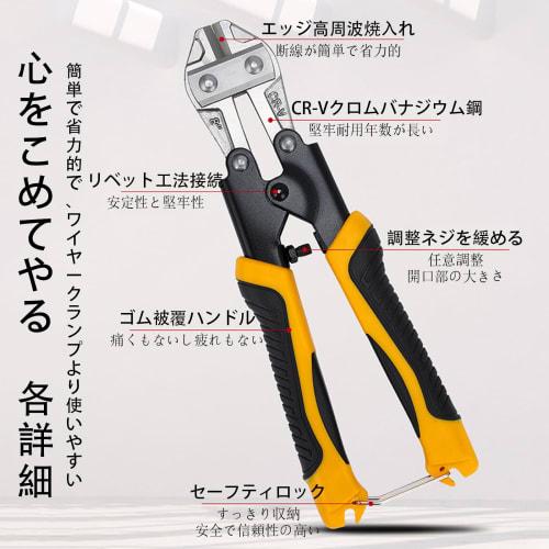 SZSL Wire Cutter, Easy Cutting, Ambidextrous, Lightweight, Powerful, Non-Slip Grip, Wire Stripper, Rust and Corrosion Resistant