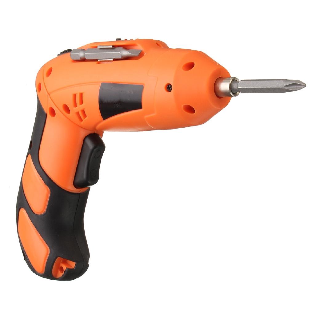 Cordless Electric Screwdriver Mini Household Multifuntion Rechargeable Li-ion Screwdriver With 11 Screws 110V
