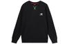 New Balance CNY Collection Sweatshirts Men's Black Crew Neck Moderate Regular AMT31571-BK