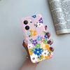 For Vivo V29 5G Global Version Phone Case Couple Cute Cartoon Flower Back Shell Etui For Vivo V29 V 29 V2250 Soft Silicone Cover