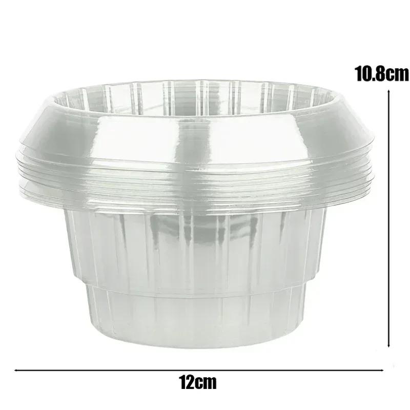 

20/1pcs Slug Collars Snail Plant Insect-Proof Guards for Plants Vegetable Protection Covers Reusable Agricultural Garden Cloches 1PC белый