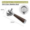 E61 Group head 58mm Filter Holder For Expobar FAEMA RANCILIO LACIMBALI Coffee Machine Spout Bottomless Portafilter Coffee Maker
