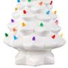 20cm LED Christmas Tree Ornaments Resin Tabletop Christmas Decorations with Multicolored Lights