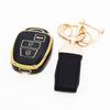 3 Buttons Auto Keyless Car Key Cover Case For Toyota Camry Rav4 Corolla Tacoma Vios Prius C Highlander Remote Shell Fob