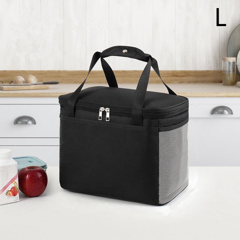 Outdoor Camping Picnic Bag Portable Lunch Bag Food Thermal Insulated Box Food Storage Bags Bento Pouch Dinner Container Handbag