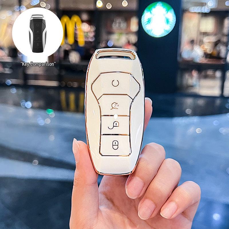 BYD Key Case for Song PLUS/Tang DM/E9 2019/Pro DMi - Female Key Shell & Buckle
