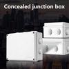 Plastic Electrical Junction Box Providing Excellent Insulation and Corrosion Resistance for Secure Outdoor Installations