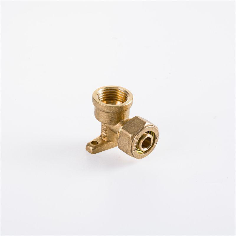 Solar Water Heater Fitting Kit: 1216 & 1620 Pipes, Aluminum-Plastic, Copper Elbows, Internal/External Threads, Tees