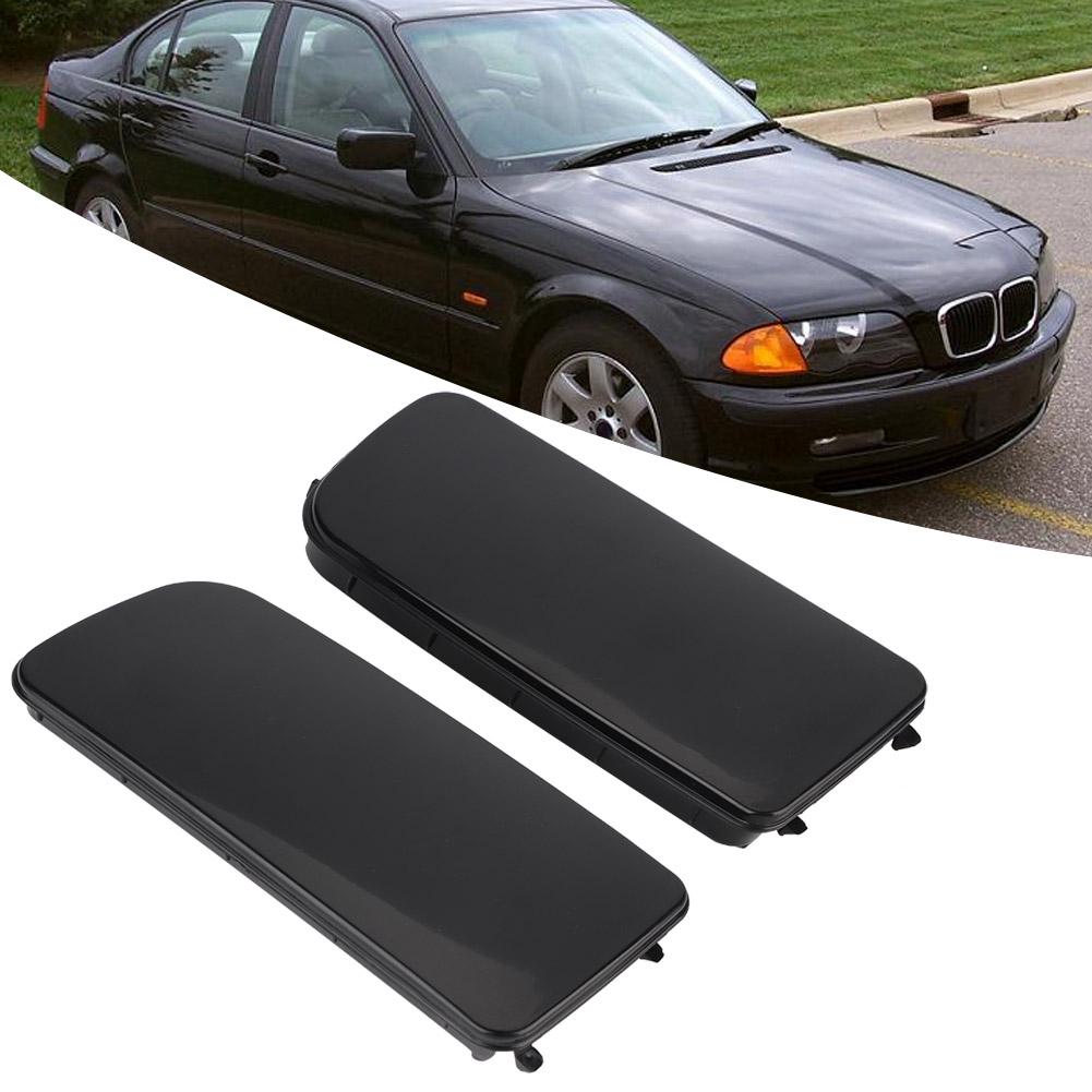 ABS Black Front Fog Light Lamp Cover Trim Frame Fit for E30 E36 E46 318 323 325(#3)
