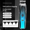 Hair Cutting Set With Digital Display Men'S Electric Push Hair Salon Household Carving Oil Head Use