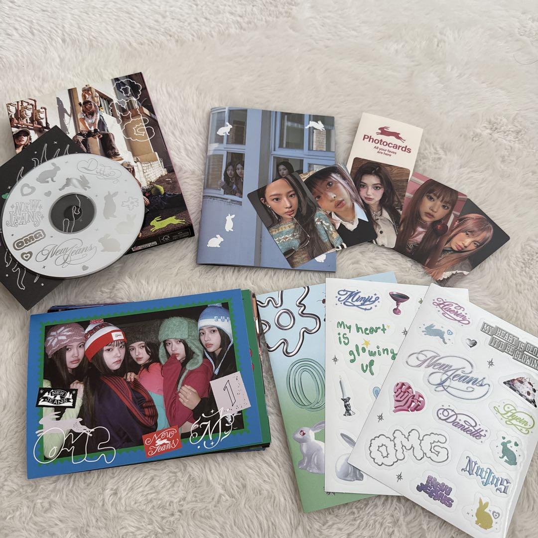 

[USED] newjeans OMG Message Card ver album