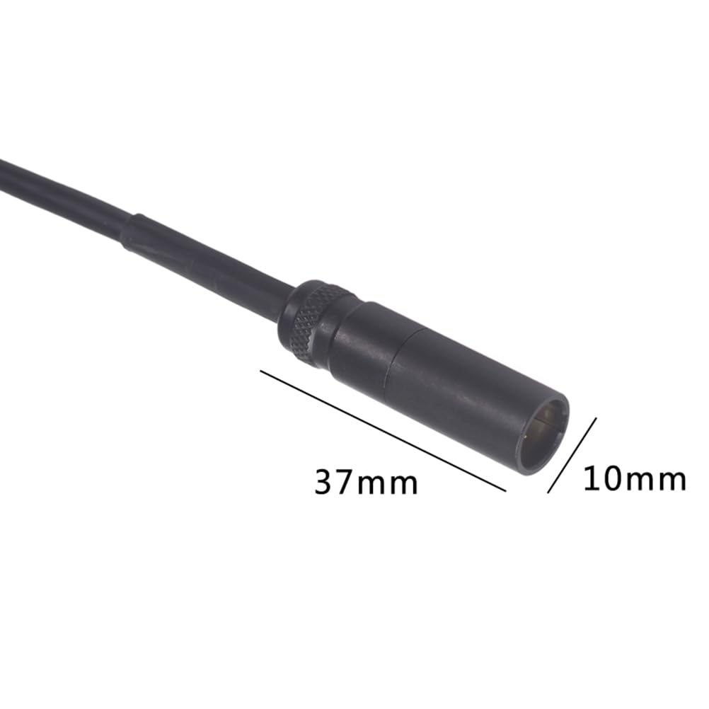 Alasum Mini XLR Audio Cable, Compact and Lightweight, Male to Female, 3M