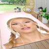 Blonde Braids Beauty Carpet Rug Soft Washable Antislip Home Living Room Sofa Mats Personalized Christmas Rug