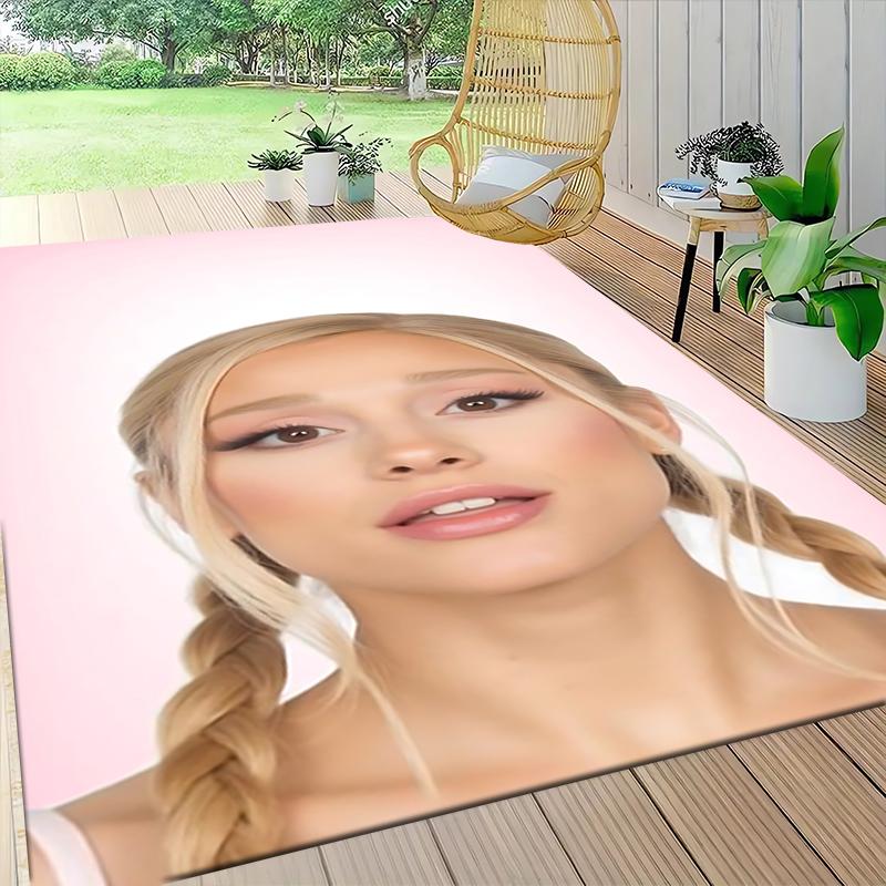 Blonde Braids Beauty Carpet Rug Soft Washable Antislip Home Living Room Sofa Mats Personalized Christmas Rug