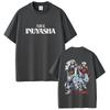 T-shirt Grafica Anime Inuyasha Sesshoumaru Unisex Donna Retrò Anni '90 Cotone Unisex T-shirt Divertenti Cartoni Animati Unisex Uomo Cotone