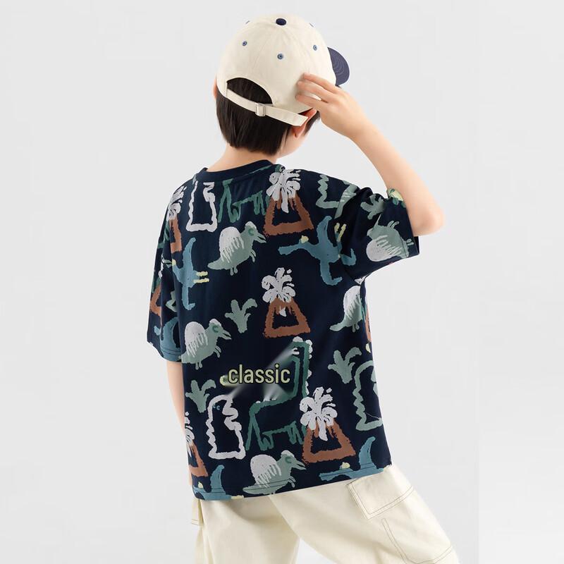 Dododoa Boys' Cartoon Cool-Touch Cotton T-Shirt