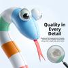 Inflatable Snake Pool Noodle PVC Blow Up Wavy Floating Stick Adult Kids Swimming Training Float Water Beach Game Toy