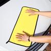 1/2/6pcs Microfiber Cleaning Towel Thicken Soft Drying Cloth Car Body Washing Towels Double Layer Clean Rags Car Accessories