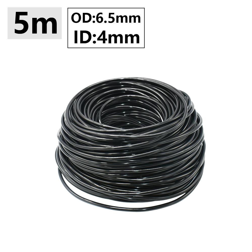 20pcs 3mm 4mm Garden Hose Barb Connector Drip Irrigation 1/4'' & 1/8'' Tube Hose Fitting Tees Cross Eng Plug Barb Accessories
