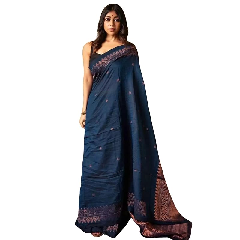 Sgf1 Women` Kanjivaram Pure Soft Silk