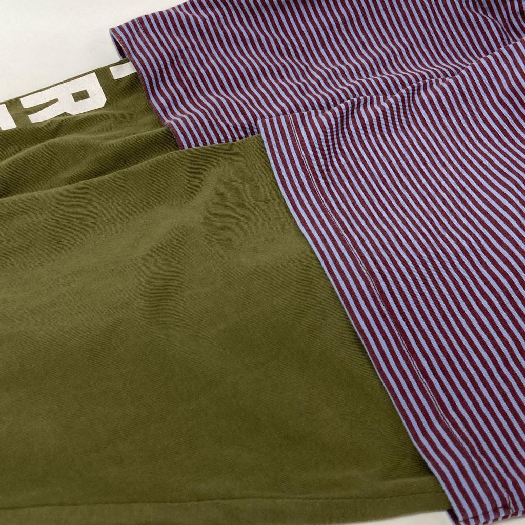 Supreme 24Stainless Steel LAYERED HOODED L/S TOP Supreme Layered T-shirt tops XL khakiUsed