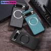 Per Custodia in Tessuto per Magsafe per Google Pixel 9 8 7 6 Pro XL 7A 8A 6A Ricarica Wireless Magnetica Cover Sottile per Pixel 9Pro 8Pro