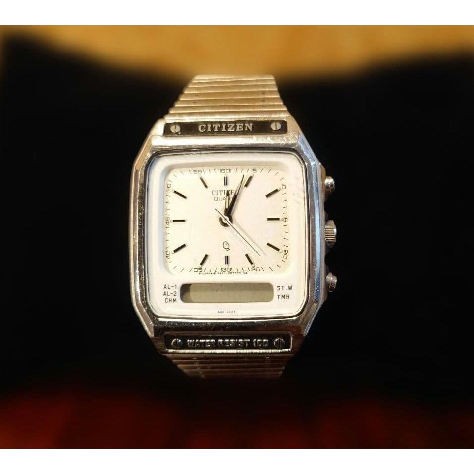 Super rare CITIZEN digital analog watch body only