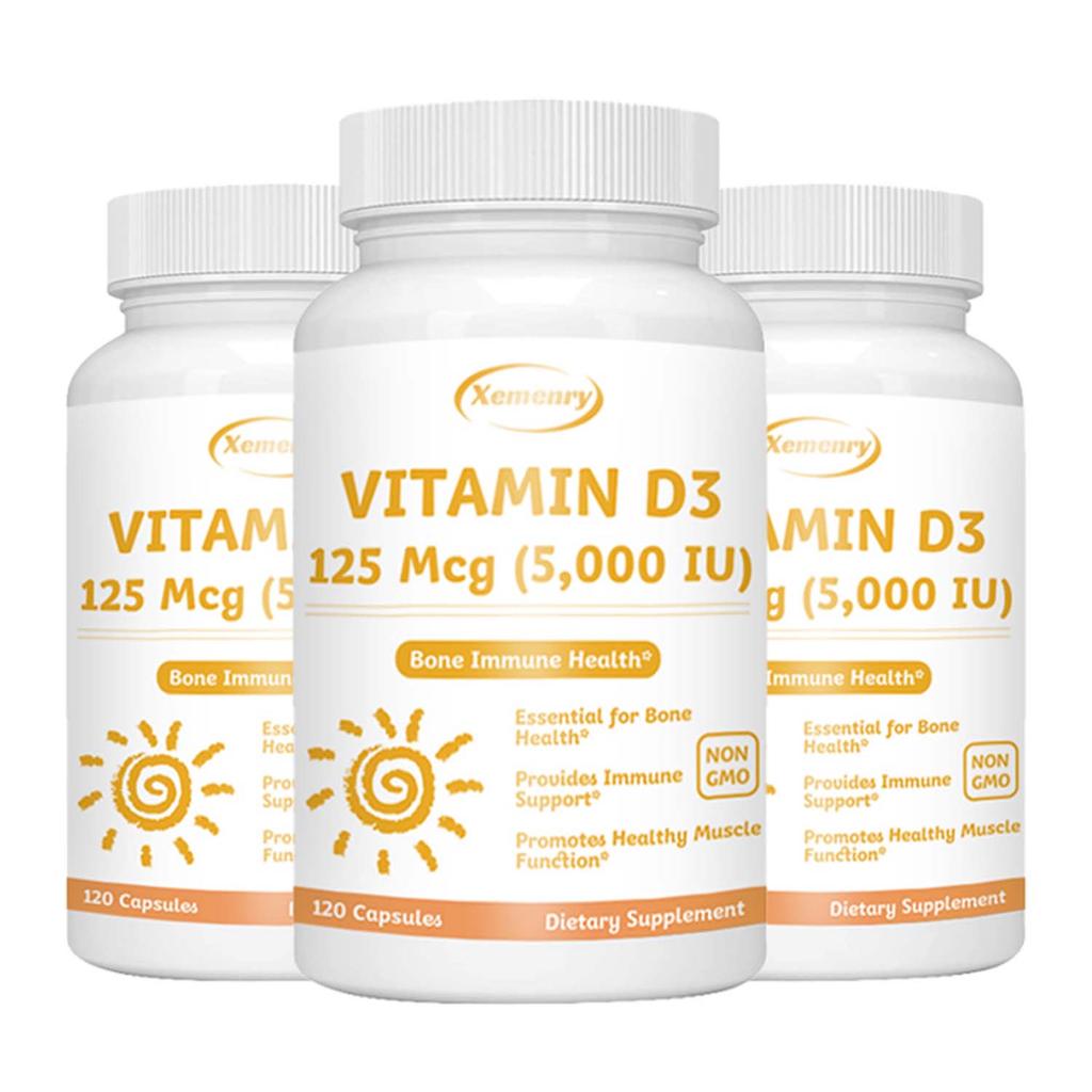XEMENRY - 125 mcg Vitamin D3 - Bone Health - Immune System