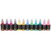 12 Color Ink Paint Liquid DIY Airbrush Paint Art Ink for Car Crafts Tile Rocks 348ml