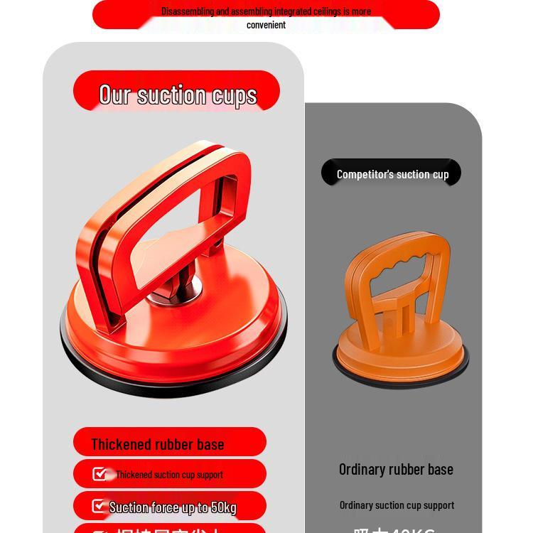 Aluminum Suction Cup for Ceiling and LCD Screen Removal
