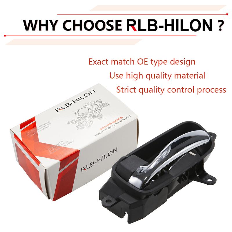 Car Interior Inner Door Handles Left Right For Nissan Altima Pathfinder 2013-2018 Left Driver Side 80670-3TA0D 80671-3TA0D