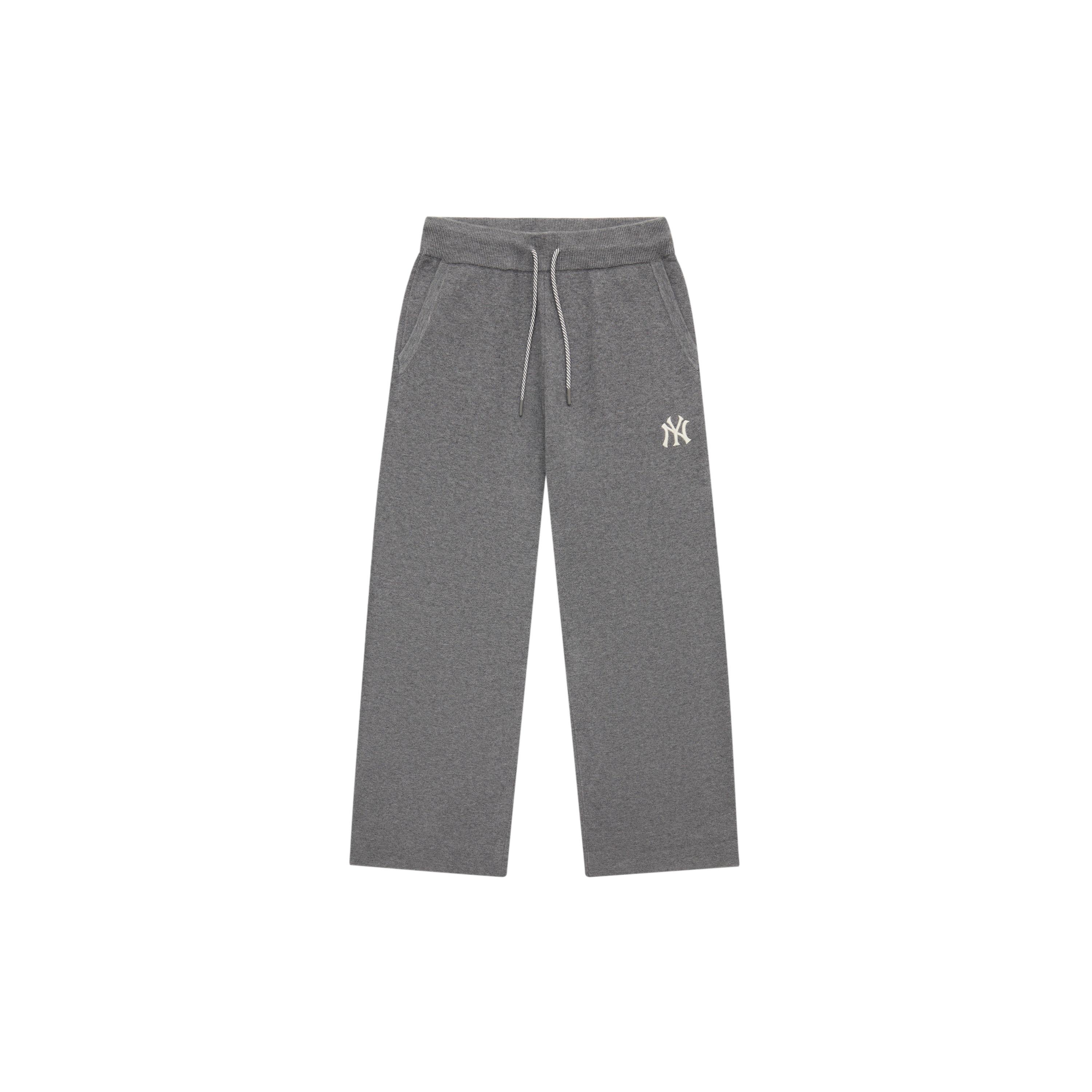 

Новые брюки из трикотажной ткани MLB New York Yankees MLB Preppy Style Collection 24FW женские темно-меланжевые 3FPTV0344-50MGD XS