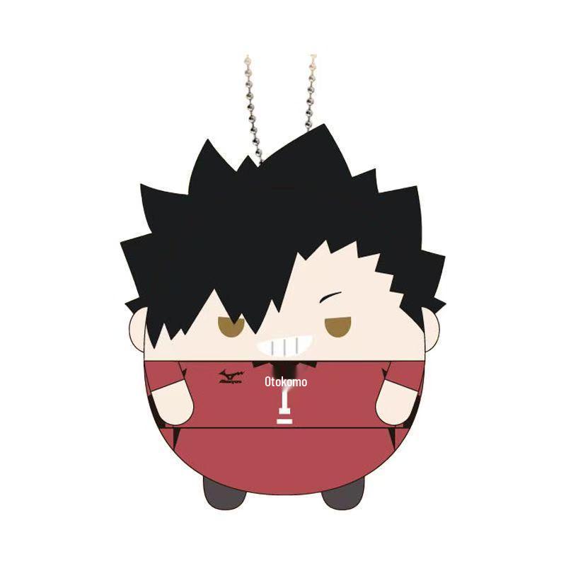 Anime Creative Q Version Jujutsu Kaisen Plush Dolls: Gojo Satoru, Yuji Itadori, Megumi Fushiguro.