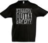 Direkt aus Bay City Kinder Jungen Kinder Jungen T-Shirt Spaß Eine weitere Rachel Davi Welt