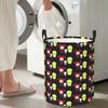 J-Jj-S M-Mikey-S M-Maizen-S Folding Laundry Baskets Dirty Clothes Sundries Storage Basket Home Organizer Bag