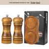 Manual Solid Wood Pepper Grinder with Ceramic Core